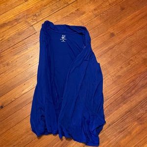 New York and company sleeveless cardigan size L